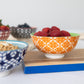 Annovero Colorful Ice Cream/Dessert Bowls, 4.75 Inch Diameter, Set of 6