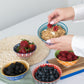Annovero Colorful Ice Cream/Dessert Bowls, 4.75 Inch Diameter, Set of 6