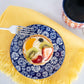 Annovero Colorful Dessert Plates, 6 Inch Diameter, Set of 6