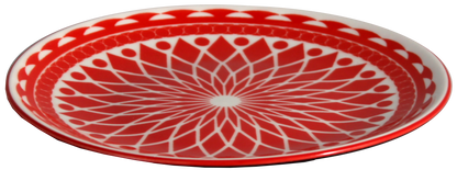 Individual Dessert Plate 6.0" Diameter in each of the 6 designs